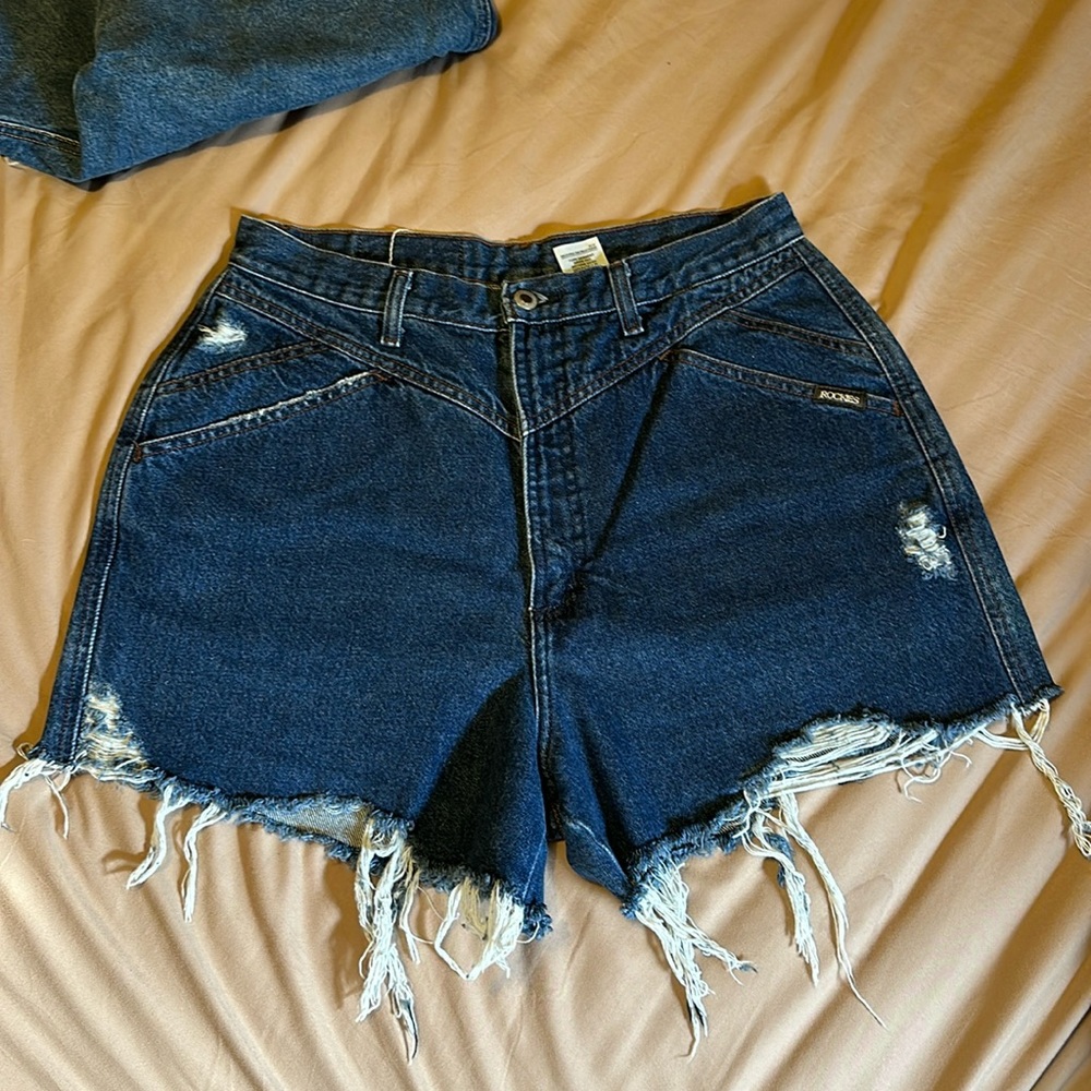 Vintage Rocky Mountains jeans (cut offs)